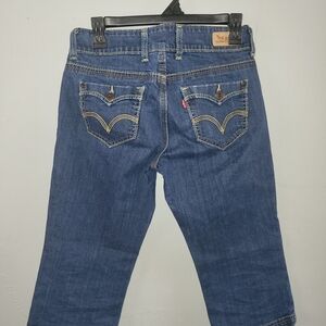 Levi's Blue Ankle & Cropped Jeans